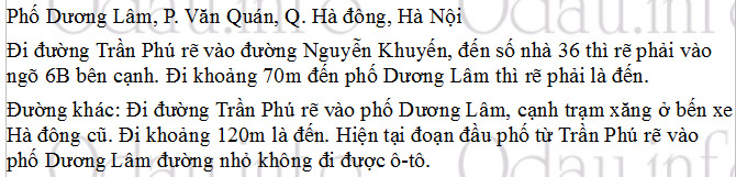 Địa chỉ Trường THCS Văn Quán – Q. Hà đông