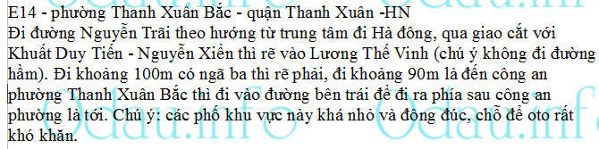 Địa chỉ Bảo hiểm xã hội quận Thanh Xuân - Hà Nội