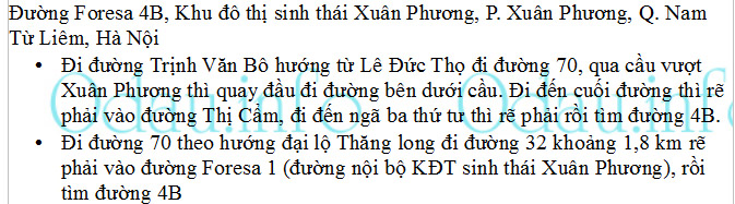 Địa chỉ ubnd phường Xuân Phương