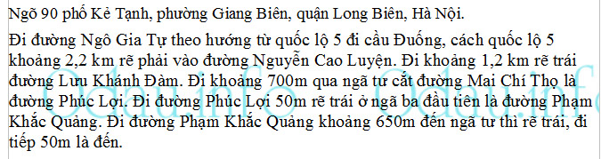 odau.info: Địa chỉ Trường mẫu giáo Tràng An - P. Giang Biên