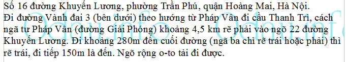 odau.info: Địa chỉ trường cấp 2 Trần Phú - P. Trần Phú