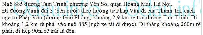 odau.info: Địa chỉ trường cấp 2 Hoàng Mai - P. Yên Sở