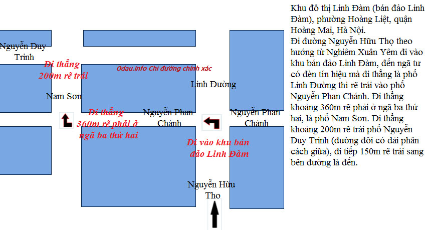 odau.info: Địa chỉ tổ hợp nhà chung cư No-VP2 và VP3 Linh Đàm - P. Hoàng Liệt