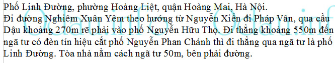odau.info: Địa chỉ tòa nhà chung cư CT3 (HUD3) Tây nam hồ Linh Đàm - P. Hoàng Liệt