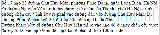 odau.info: Địa chỉ trường cấp 3 Tây Sơn - P. Phúc Đồng