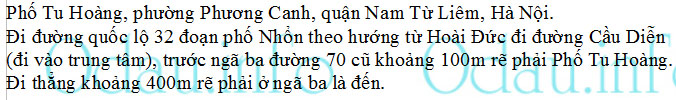 odau.info: Địa chỉ Trường mẫu giáo Phương Canh - P. Phương Canh