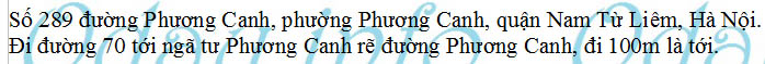 Địa chỉ ubnd phường Phương Canh