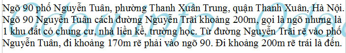 odau.info: Địa chỉ trường cấp 1 Nguyễn Tuân - P. Thanh Xuân Trung
