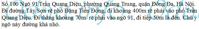odau.info: Địa chỉ trường cấp 2 Quang Trung - P. Quang Trung