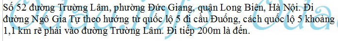 odau.info: Địa chỉ Bệnh viện Phụ sản Hà Nội, cơ sở Đức Giang - P. Đức Giang