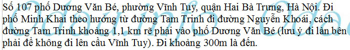 odau.info: Địa chỉ trường cấp 1 Vĩnh Tuy - P. Vĩnh Tuy