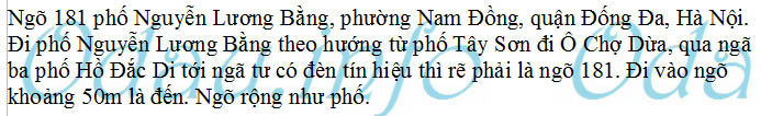 odau.info: Địa chỉ tòa nhà chung cư CT1 Handico5 – 181 Nguyễn Lương Bằng - P. Nam Đồng