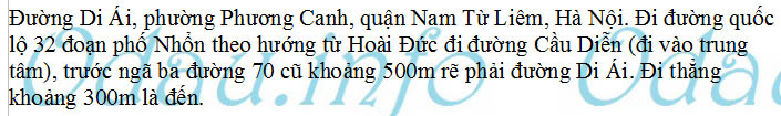odau.info: Địa chỉ Trung tâm Huấn luyện thể thao Quốc gia Hà Nội - phường Phương Canh