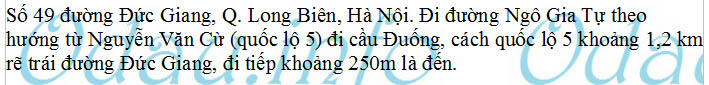 odau.info: Địa chỉ Trung tâm Đăng kiểm xe cơ giới Hà Nội 29-05V quận Long Biên