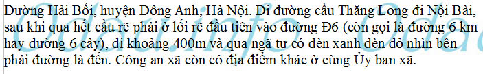 odau.info: Địa chỉ Công an xã Hải Bối