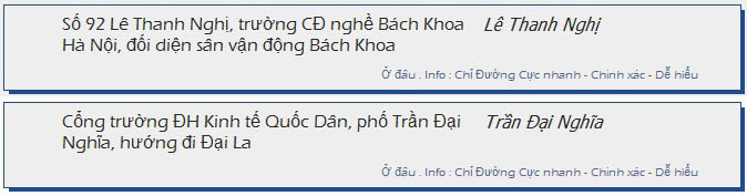odau.info: lộ trình và tuyến phố đi qua của tuyến bus số 18 ở Hà Nội no06