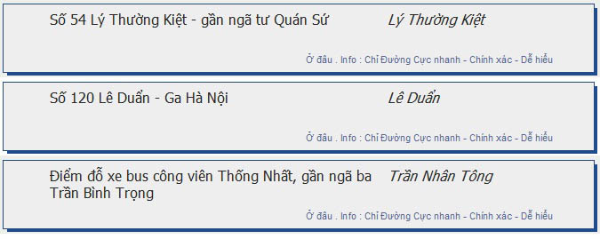 odau.info: lộ trình và tuyến phố đi qua của tuyến bus số 11 ở Hà Nội no08