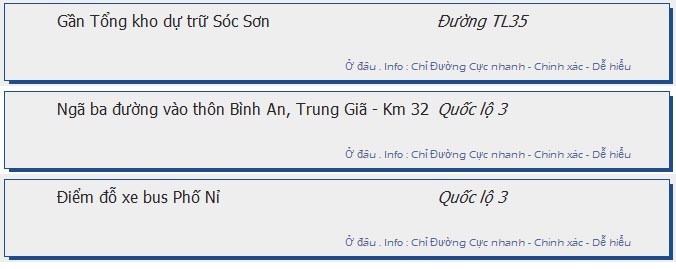 odau.info: lộ trình và tuyến phố đi qua của tuyến bus số 64 ở Hà Nội no06