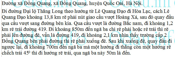 odau.info: Địa chỉ Trường mẫu giáo Đồng Quang A - xã Đồng Quang