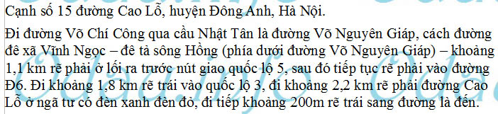 odau.info: Địa chỉ Đội Quản lý Trật tự Xây dựng huyện Đông Anh