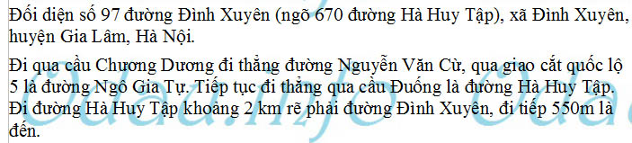 odau.info: Địa chỉ Trung Tâm sát hạch và dạy nghề lái xe Đình Xuyên - xã Đình Xuyên