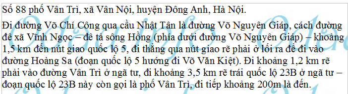 odau.info: Địa chỉ Văn phòng công chứng An Thành Đạt - xã Vân Nội