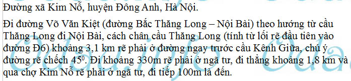 odau.info: Địa chỉ Trường mẫu giáo Kim Nỗ - xã Kim Nỗ