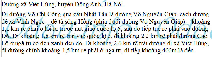 odau.info: Địa chỉ Công an xã Việt Hùng