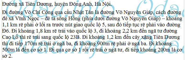 odau.info: Địa chỉ Trường mẫu giáo Ánh Dương - xã Tiên Dương