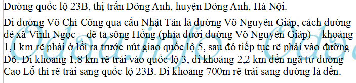 odau.info: Địa chỉ Kho bạc Nhà Nước Đông Anh