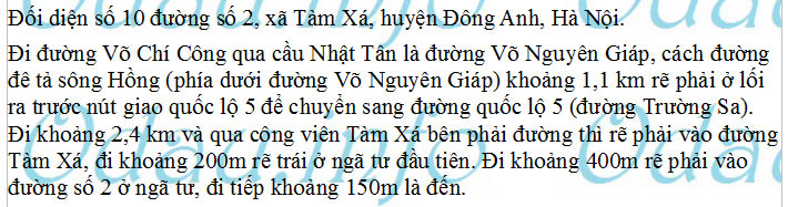 odau.info: Địa chỉ Trường mẫu giáo Tàm Xá - thôn Đông - xã Tàm Xá