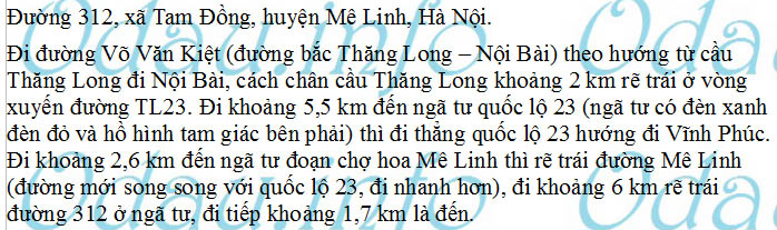 odau.info: Địa chỉ trường cấp 1 Tam Đồng - xã Tam Đồng