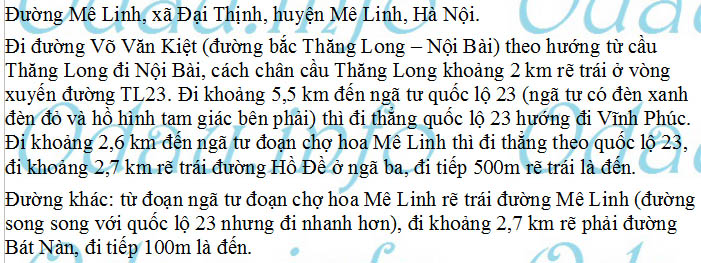 odau.info: Địa chỉ ubnd huyện Mê Linh