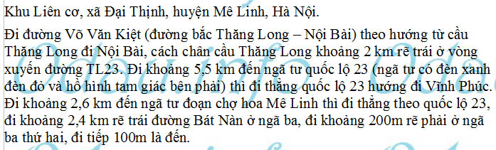 odau.info: Địa chỉ Trung tâm Y tế huyện Mê Linh