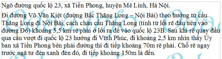 odau.info: Địa chỉ trường cấp 2 Tiền Phong - xã Tiền Phong