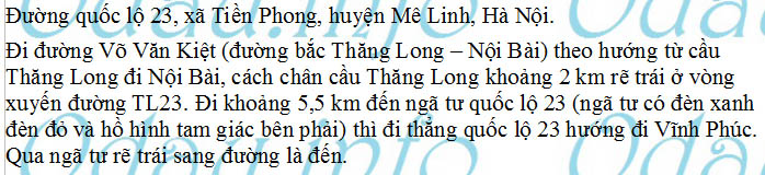odau.info: Địa chỉ Chùa Thiên Long - xã Tiền Phong
