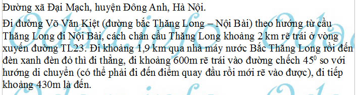 odau.info: Địa chỉ Công an xã Đại Mạch