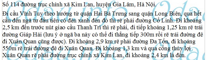 odau.info: Địa chỉ Công an xã Kim Lan