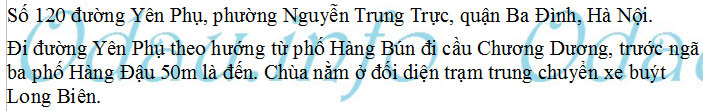 odau.info: Địa chỉ Chùa Phúc Lâm - P. Nguyễn Trung Trực