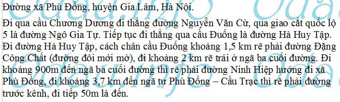 odau.info: Địa chỉ ubnd, Đảng ủy, hdnd xã Phù Đổng