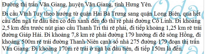 odau.info: Địa chỉ Chi cục thi hành án dân sự Văn Giang