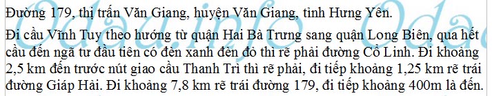 odau.info: Địa chỉ ubnd huyện Văn Giang - tỉnh Hưng Yên