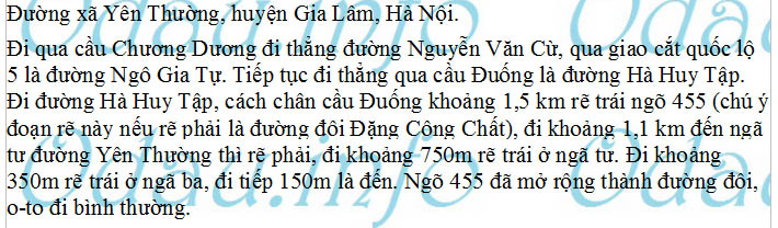 odau.info: Địa chỉ Trường mẫu giáo Yên Thường, cơ sở Yên Khê - xã Yên Thường