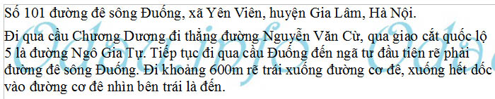 odau.info: Địa chỉ trường cấp 1 Tiền Phong - xã Yên Viên