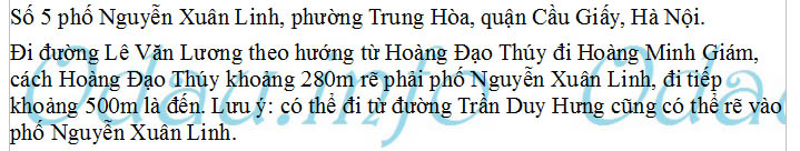 odau.info: trường cấp 2 Trần Duy Hưng - P. Trung Hòa