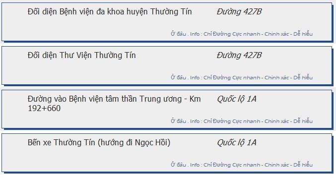 odau.info: lộ trình và tuyến phố đi qua của tuyến bus số 125 ở Hà Nội no12