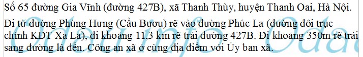 odau.info: Công an xã Thanh Thùy