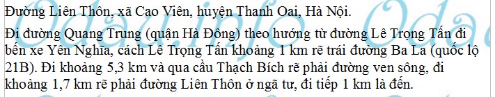 odau.info: Nghĩa trang liệt sỹ xã Cao Viên