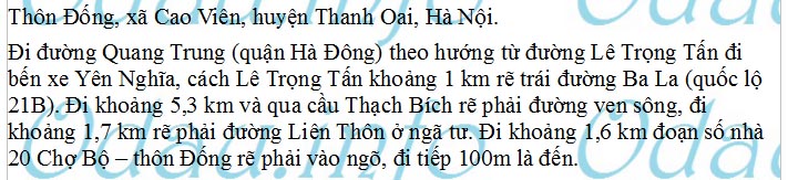 odau.info: Nhà thờ giáo xứ Cao Bộ - xã Cao Viên