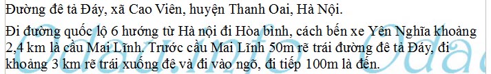 odau.info: Nhà thờ giáo họ Đồng Hoàng - xã Cao Viên